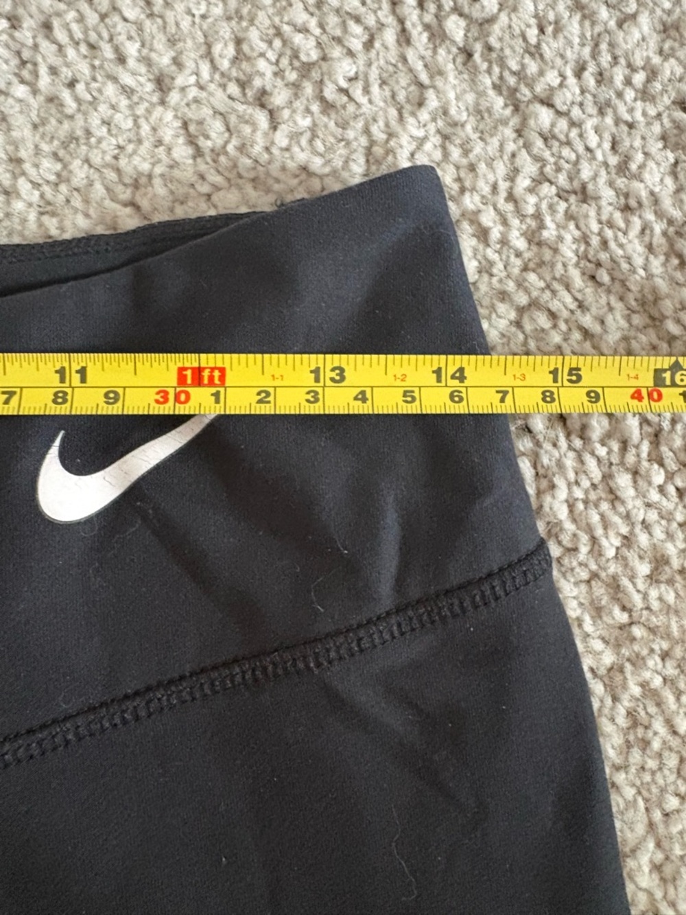 NFL Black Dri-FIT Team Apparel Women's Leggings Size Medium with Eagles Logo - Picture 8 of 9